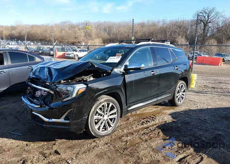 2018 GMC Terrain Denali из США, поврежденный, VIN 3GKALSEX4JL365495